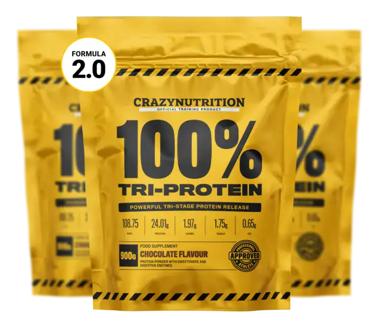 Crazy Nutrition 100% Tri Protein